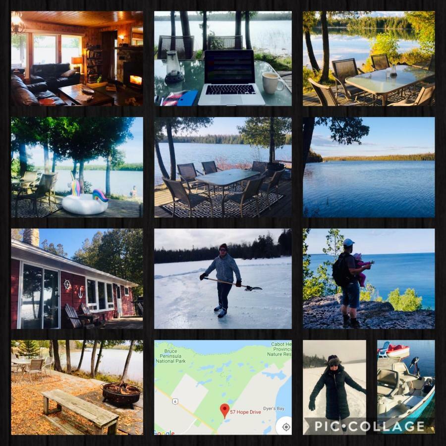 Lakefront Hope Lodge Miller Lake Exterior foto